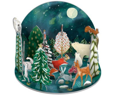 POPAS510-Roger La B-Northern Lights Pop & Slot-Xmas Calendar-Wild Winter Forest