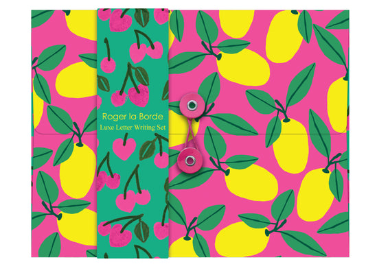 WS077-Roger La B-Cute Fruit Writing Paper Set-Notebook-Cute Fruit