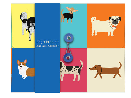 WS082-Roger La B-Prize Pooches Writing Paper Set-Writing Sets-Prize Pooches