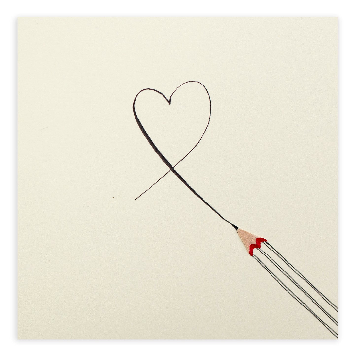(094)PSCVWR-Ruth Jackson-Valentine Pencil-Card-