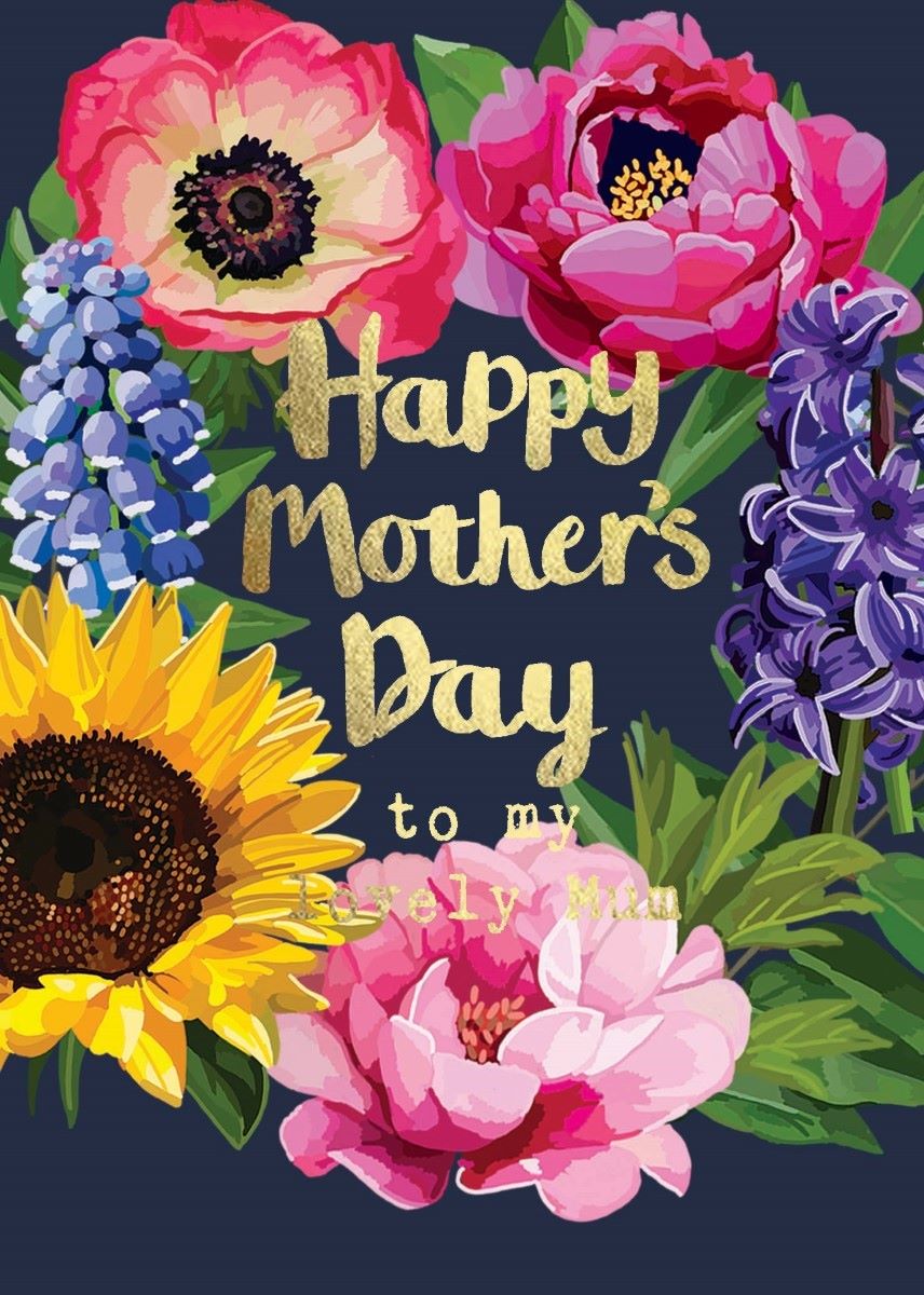 FF060H-Sarah Kelleher-Happy Mother'S Day-Card-