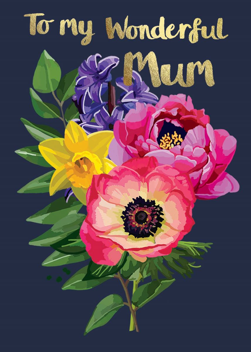 FF066H-Sarah Kelleher-Wonderful Mum-Card-