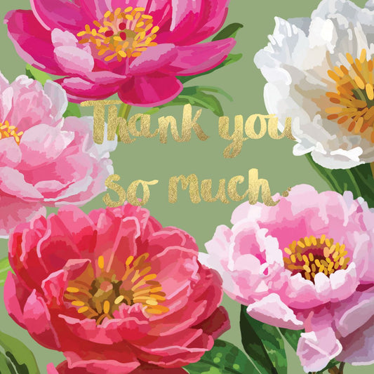 PN007-Sarah Kelleher-Thank You So Much Peonies-Card-Peonies