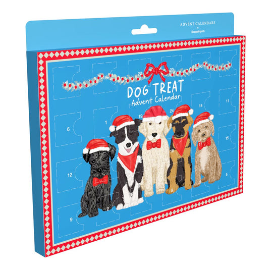 7775-Scarpa-Festive Dogs Pet Treat Calendar-Xmas Calendar-Apple & Clover