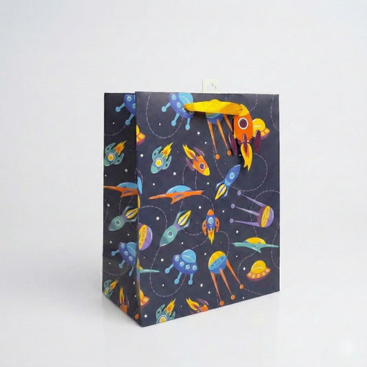 BM7287-Scarpa-Galactic Rocket Medium Gift Bag Medium Gift Bag 330X140X265Mm-Gift Bag-