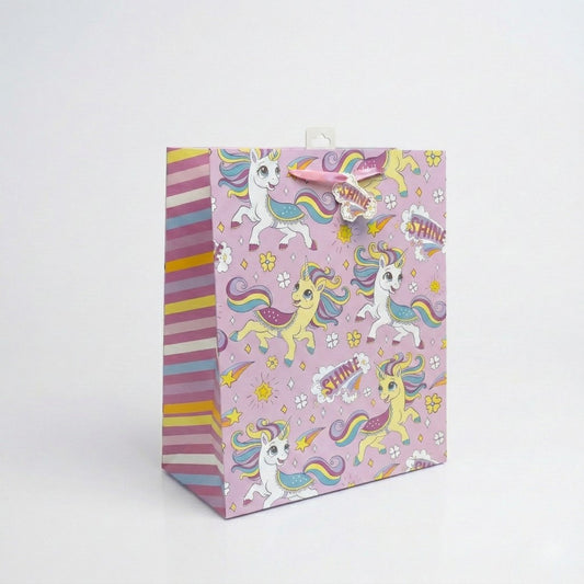 BM7294-Scarpa-Magical Unicorn Medium Gift Bag 330X140X265Mm-Gift Bag-