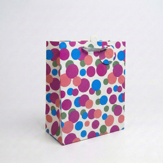 BM7317-Scarpa-Dots Medium Gift Bag 330X140X265Mm-Gift Bag-