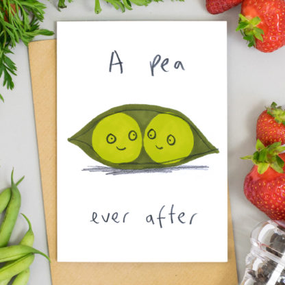JOC0437-Scarpa Cards-A Pea Ever After-Card-Jo Clark