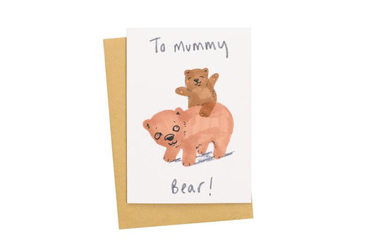 JOC0573-Scarpa Cards-To Mummy Bear-Card-Jo Clark