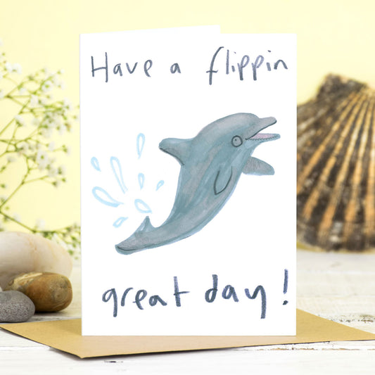 JOC0661-Scarpa Cards-Have A Flippin Great Day-Card-Jo Clark