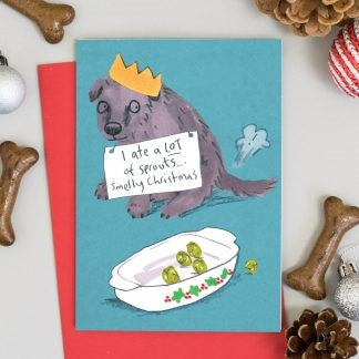 JOC0685-Scarpa Cards-Smelly Christmas-Xmas Card-Jo Clark