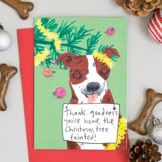 JOC0690-Scarpa Cards-Thank Goodness You�Re Home-Xmas Card-Jo Clark