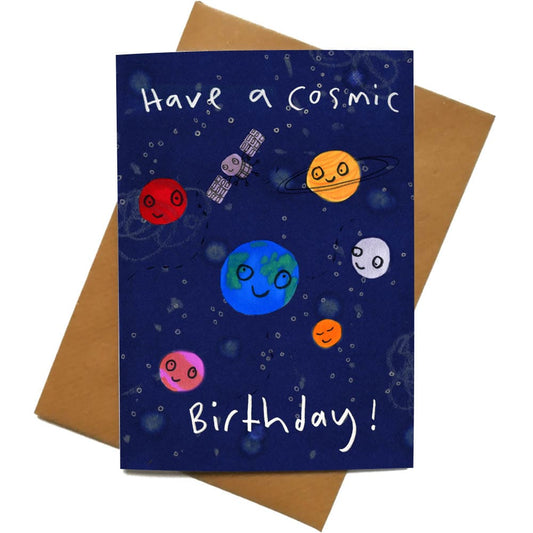 JOC0713-Scarpa Cards-Have A Cosmic Birthday-Card-Jo Clark