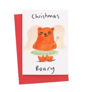 JOC0726-Scarpa Cards-Christmas Beary-Xmas Card-Jo Clark