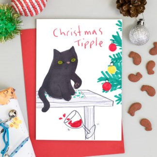 JOC0740-Scarpa Cards-Christmas Tipple-Xmas Card-Jo Clark