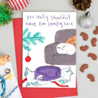 JOC0741-Scarpa Cards-You Shouldn�T Have-Xmas Card-Jo Clark