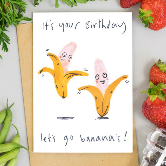 JOC0752-Scarpa Cards-Lets Go Bananas-Card-Jo Clark
