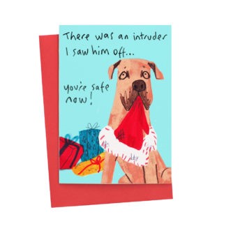JOC0954-Scarpa Cards-There Was An Intruder-Xmas Card-Jo Clark