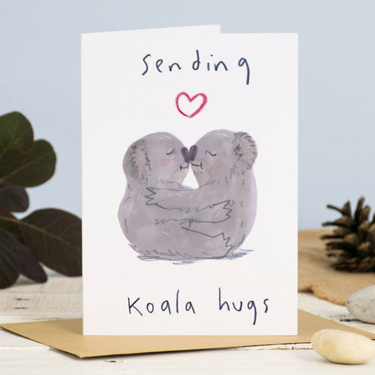 JOC1097-Scarpa Cards-Koala Hugs-Card-Jo Clark