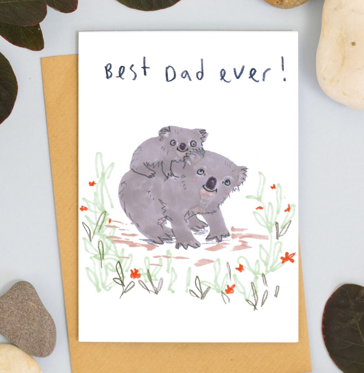 JOC1101-Scarpa Cards-Koala Dad-Card-Jo Clark