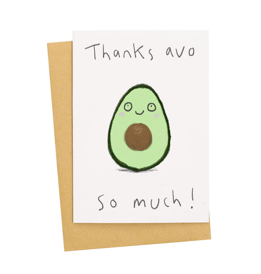 JOC1149-Scarpa Cards-Thank You Avo So Much-Card-Jo Clark