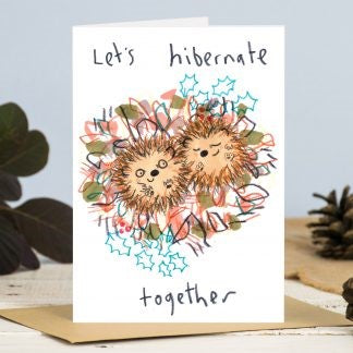 JOCHX004-Scarpa Cards-Let�S Hibernate Together-Xmas Card-Jo Clark