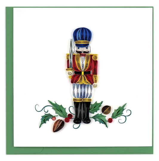 HD645SN-Second Nature-Soldier-Xmas Card-Quilling Card Collection