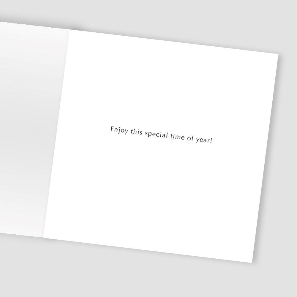 XLSB111S-Second Nature-Tree-Xmas Card-Sparkle