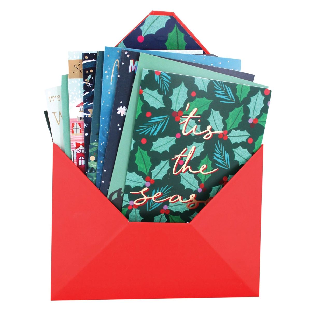 XMB001-Second Nature-Multicard Selection Box-Xmas Card Pack-