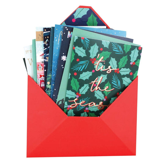 XMB001-Second Nature-Multicard Selection Box-Xmas Card Pack-