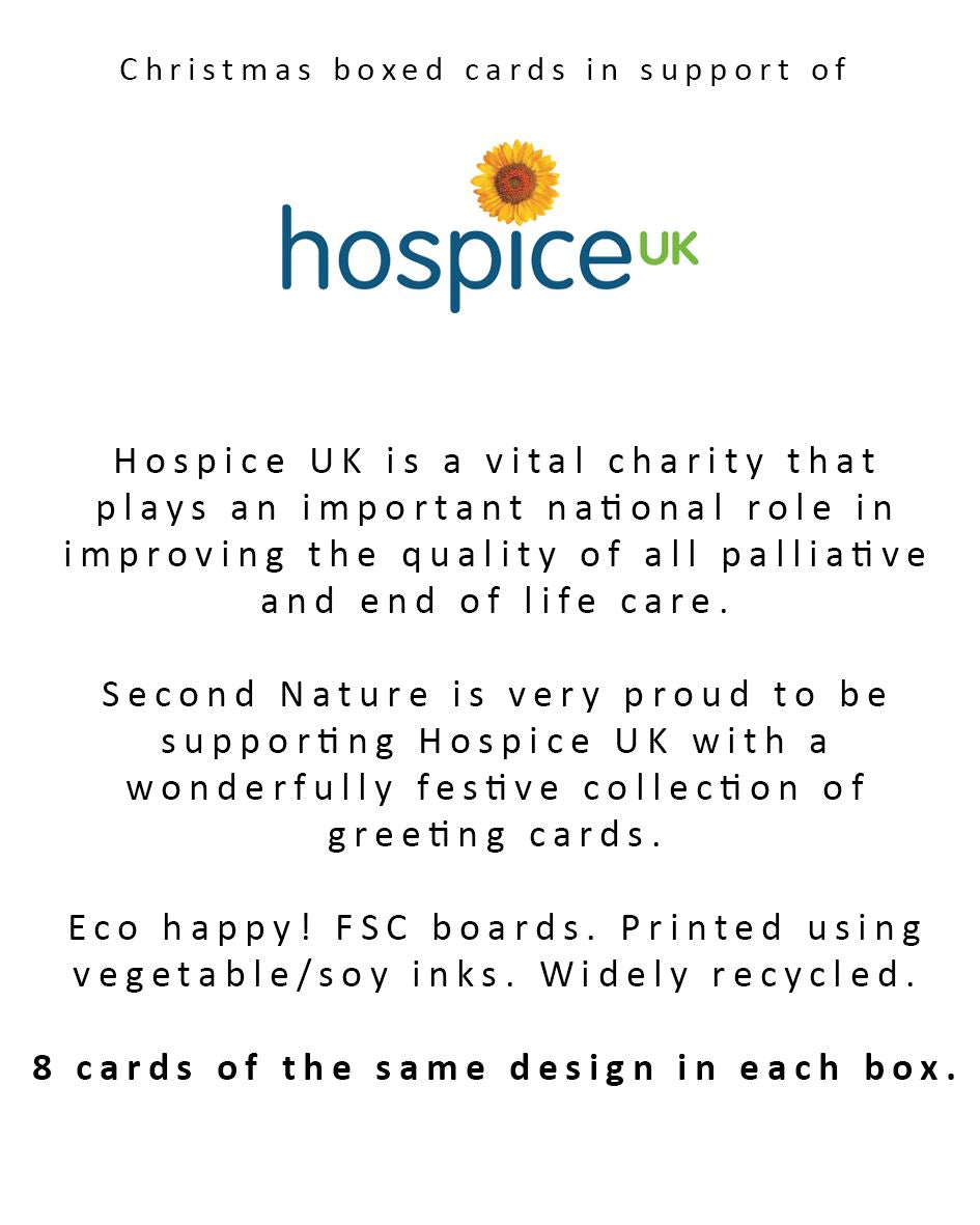 XSA028-Second Nature-Angel-Xmas Card Pack-Hospice Uk Charity Range