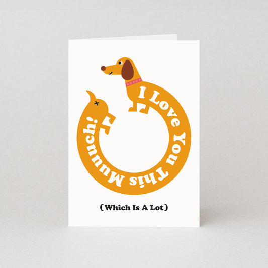 SB097-Studio Boketto-Dachshund-Card-