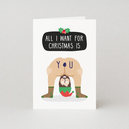 SB200-Studio Boketto-All I Want-Xmas Card-