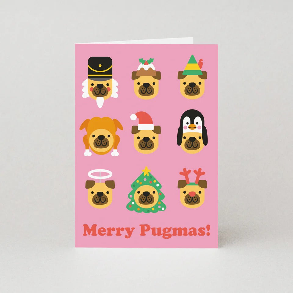 SB235-Studio Boketto-Pugmas-Xmas Card-