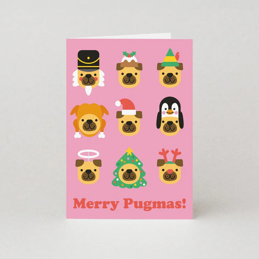 SB235-Studio Boketto-Pugmas-Xmas Card-