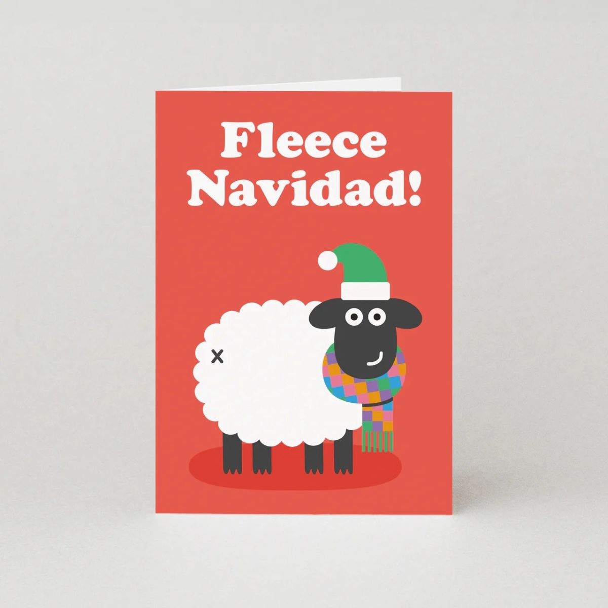 SB320-Studio Boketto-Fleece Navidad-Xmas Card-