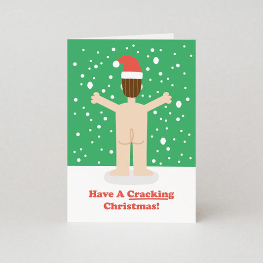 SB395-Studio Boketto-Cracking Boy-Xmas Card-