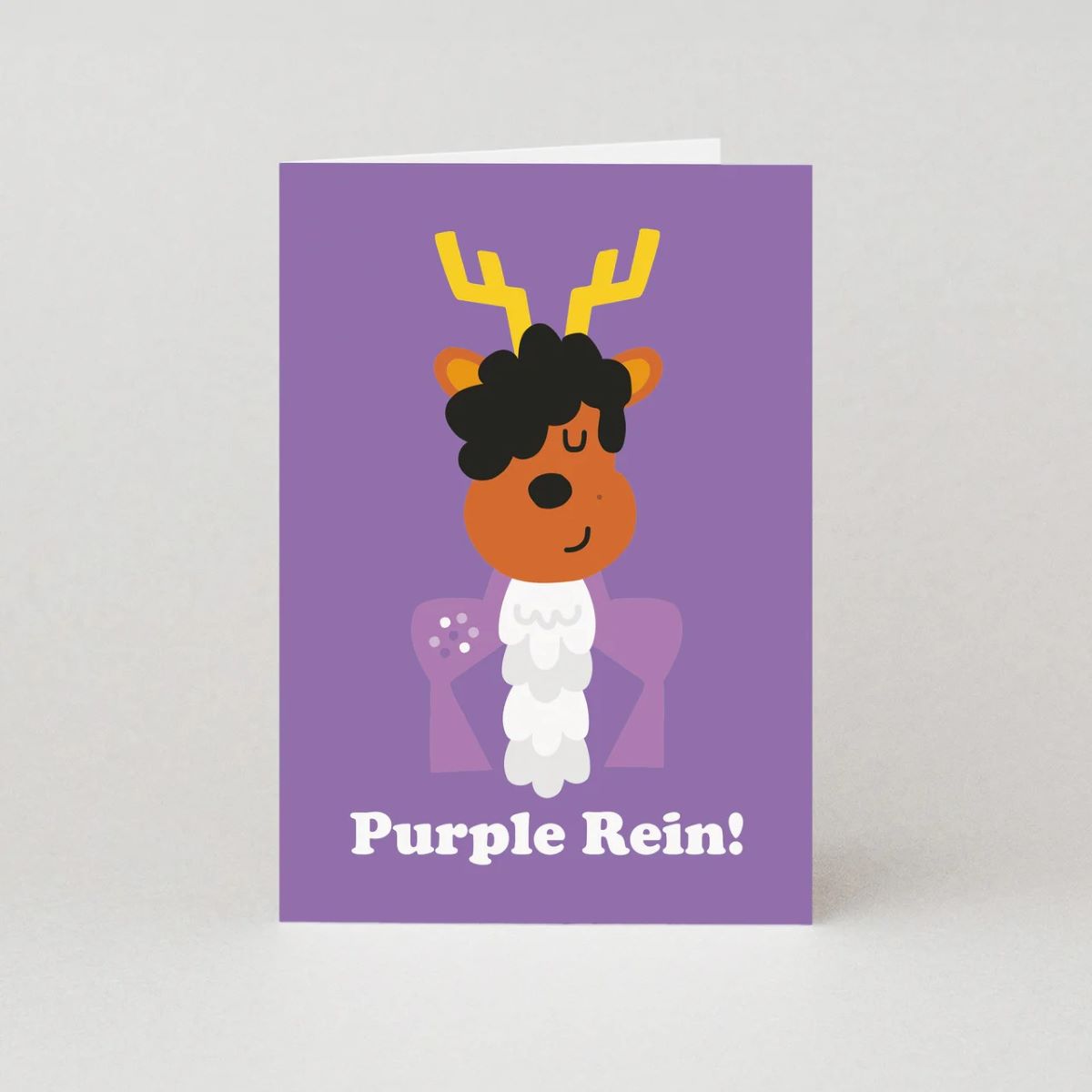 SB397-Studio Boketto-Purple Rein-Xmas Card-