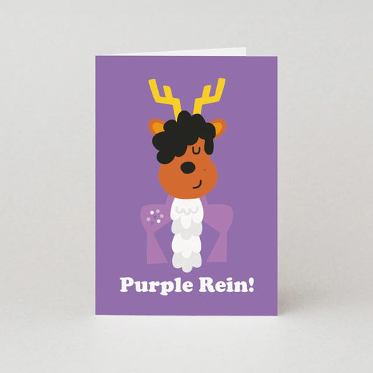 SB397-Studio Boketto-Purple Rein-Xmas Card-
