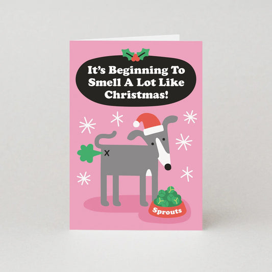 SB437-Studio Boketto-Smell A Lot Like-Xmas Card-