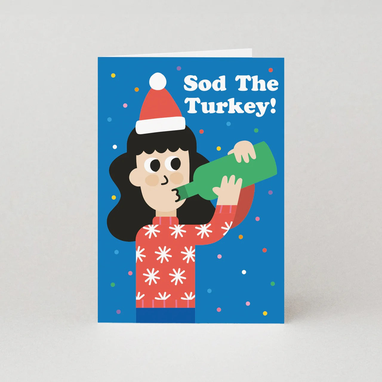 SB441-Studio Boketto-Sod The Turkey-Xmas Card-
