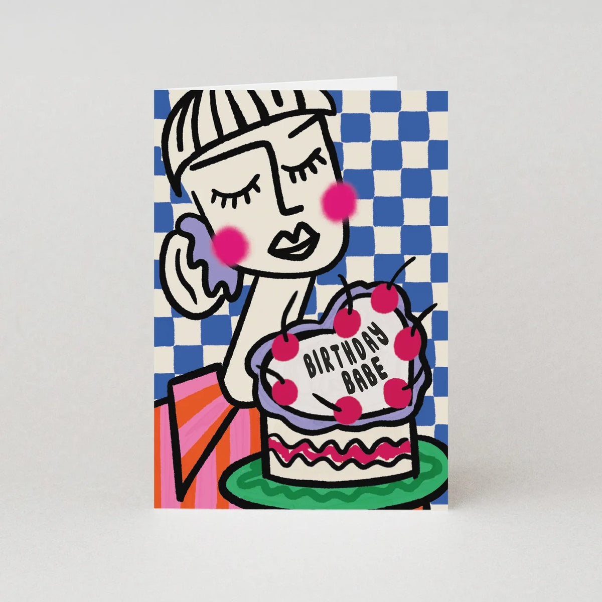 SB562-Studio Boketto-Babe-Card