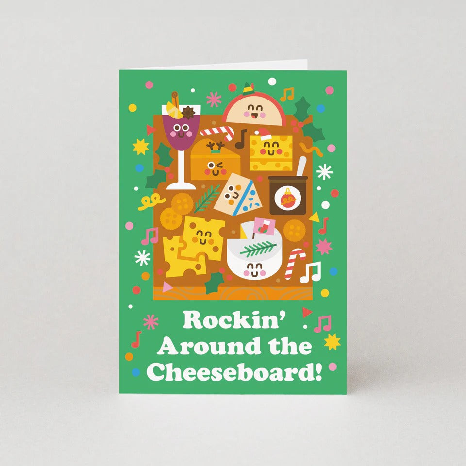 SB606-Studio Boketto-Cheeseboard-Xmas Card-