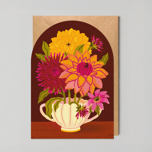 SB613-Studio Boketto-Dahlias-Card-Edyta Demurat