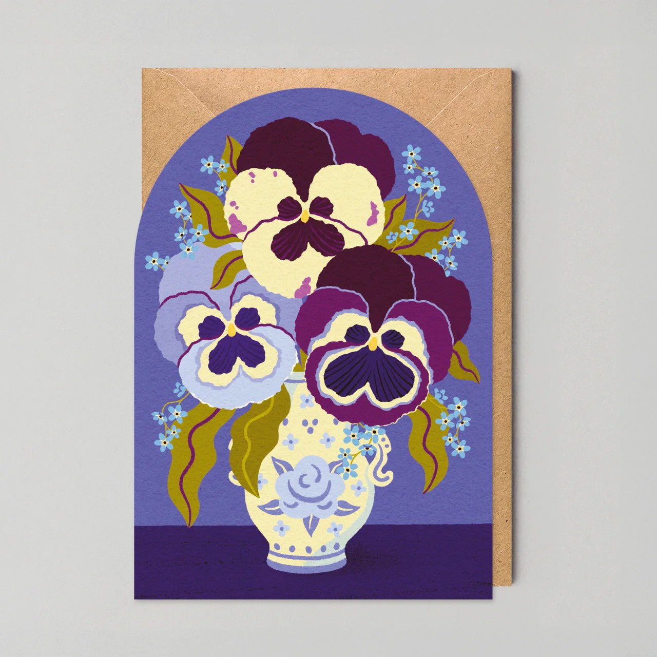 SB614-Studio Boketto-Violas-Card-Edyta Demurat