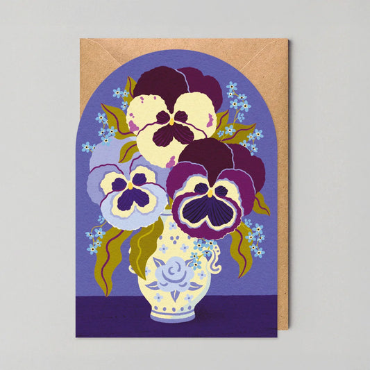 SB614-Studio Boketto-Violas-Card-Edyta Demurat