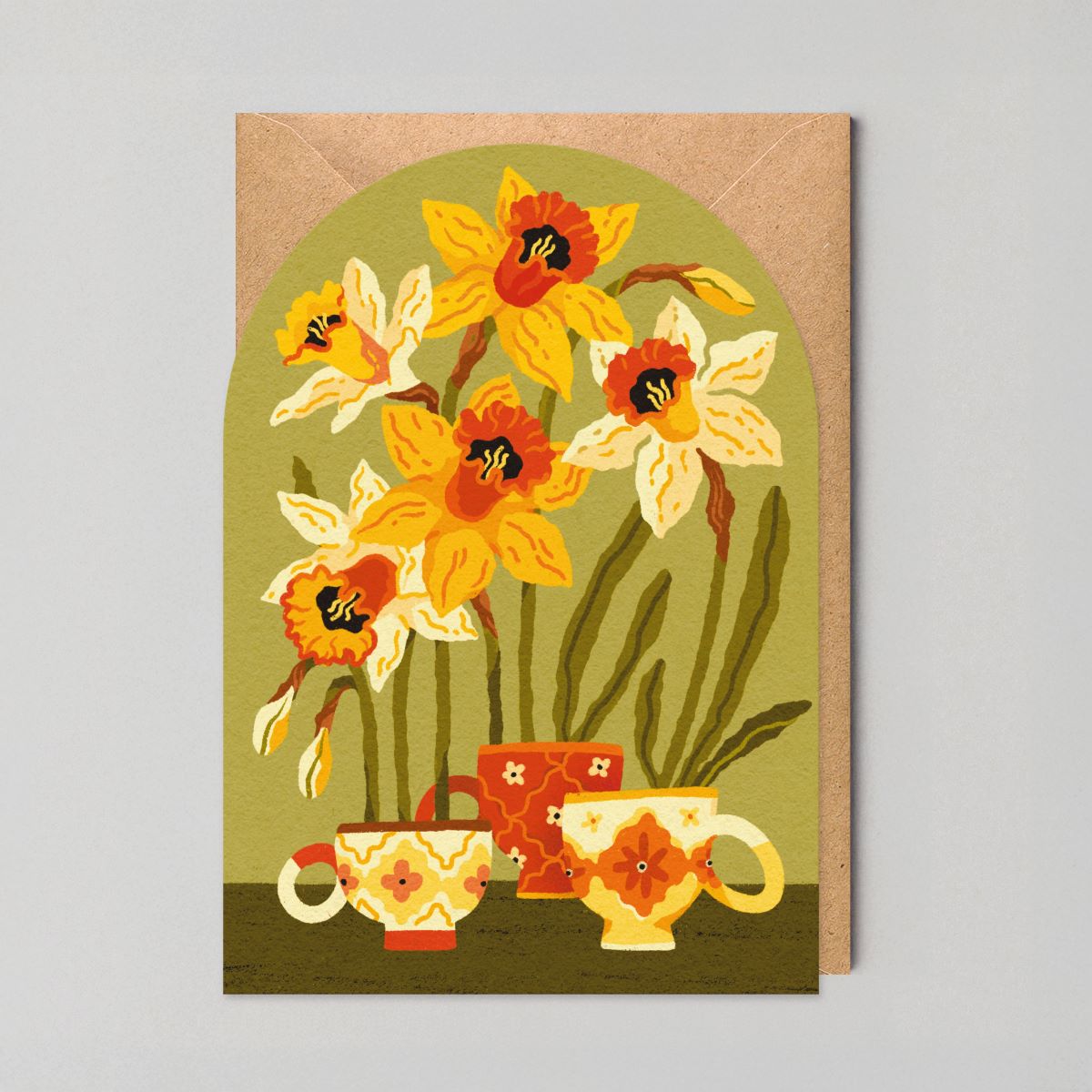 SB687-Studio Boketto-Daffodils-Card-Edyta Demurat