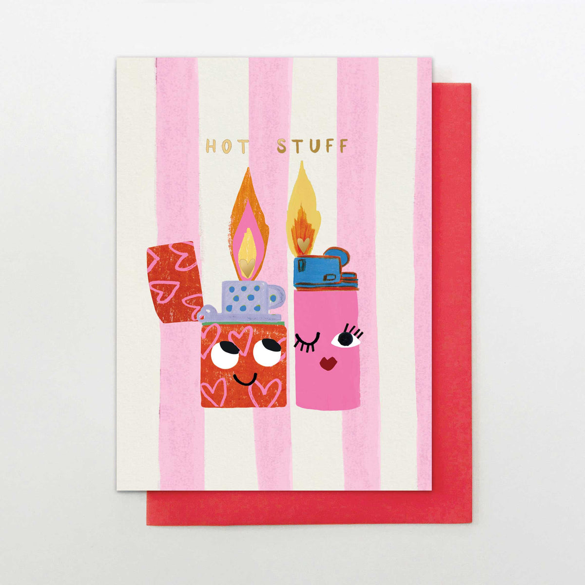AB008-Stop The Clock-Hot Stuff Lighters-Card-Absolute Fave