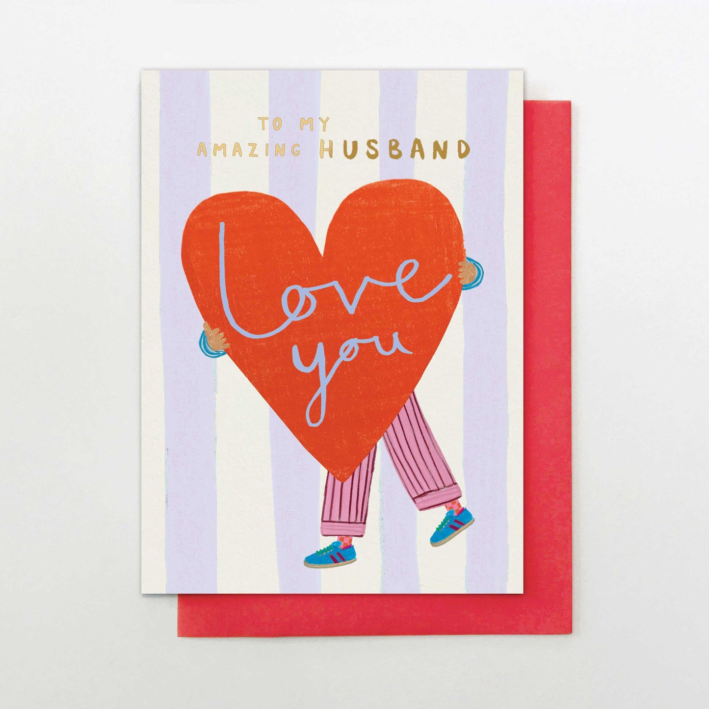 AB020-Stop The Clock-Amazing Husband Love You-Card-Absolute Fave
