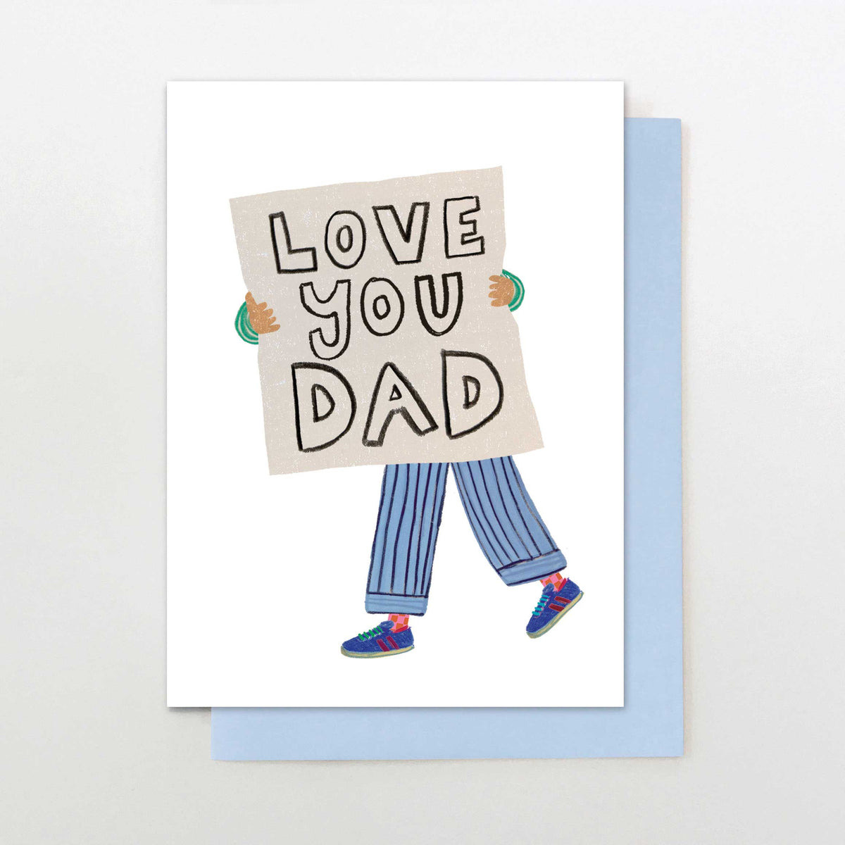 DM009-Stop The Clock-Love You Dad Sign-Card-Dad Mix